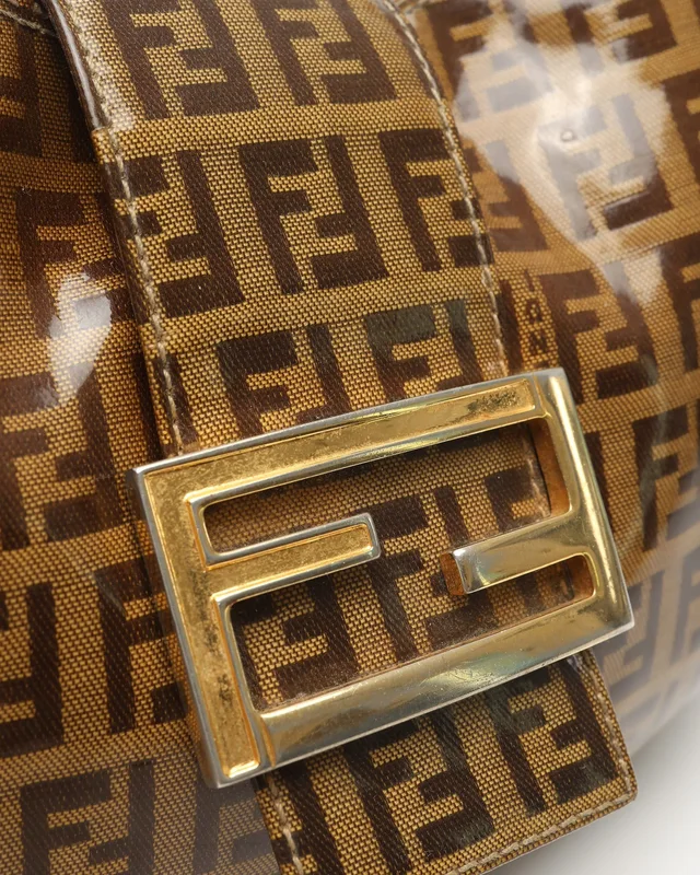 Fendi Zucchino Patent Leather Bag in Patent leather from A Retro Tale, photo 6 of 11
