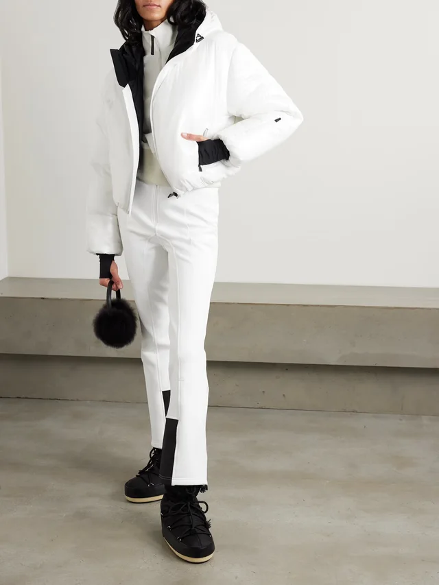 AZTECH MOUNTAIN Daisy Nuke hooded padded metallic down ski jacket in White, photo 2 of 2 from NET-A-PORTER (Canada)