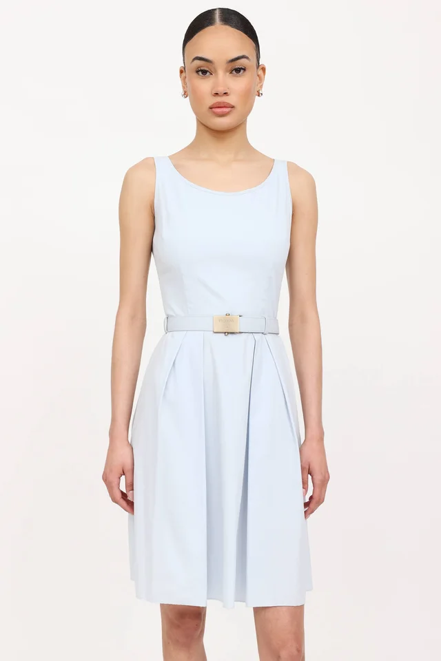 Prada 2009 Belted Dress in Nylon from VSP Consignment, photo 2 of 2