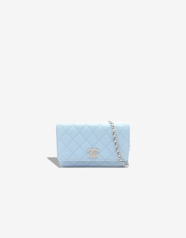 Chanel Wallet On Chain Caviar Blue in Blue Caviar leather from SACLÀB