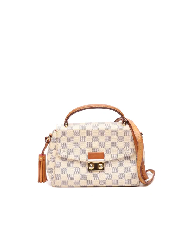 Louis Vuitton Damier Azur Croisette Bag in Canvas from A Retro Tale