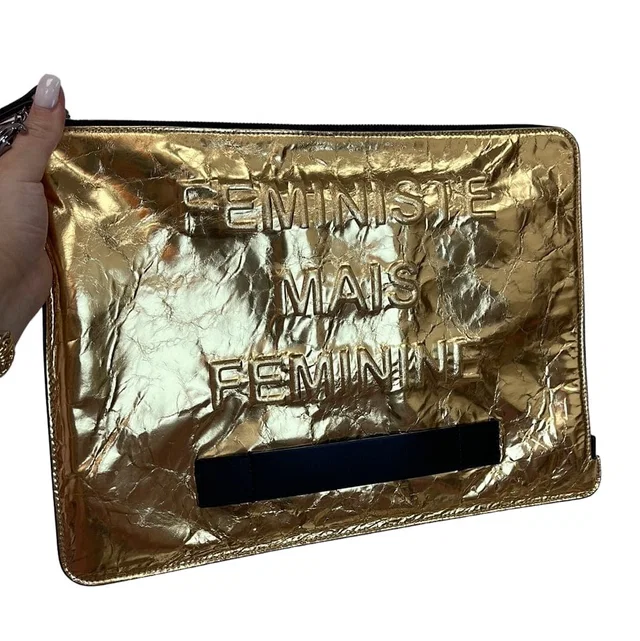 Chanel Large Gold O Case in Gold Calfskin from Luxury Promise