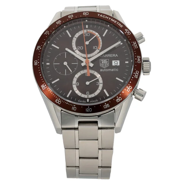 TAG Heuer Carrera CV2013 41mm Stainless Steel Watch from H&T