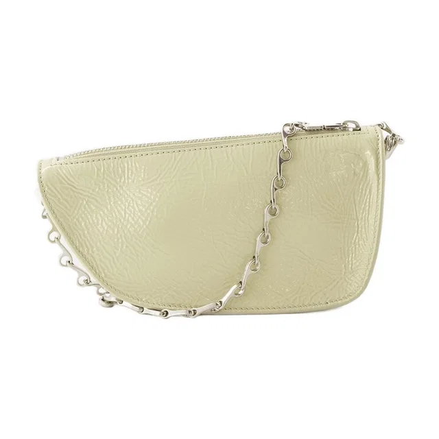 Burberry Micro Sling Crossbody Bag — Beige Lambskin in Beige Lambskin from HEWI