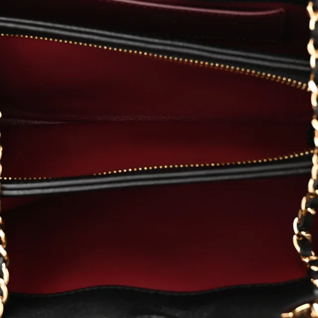 Chanel Quilted Clutch in Black Lambskin from FASHIONPHILE, photo 5 of 11