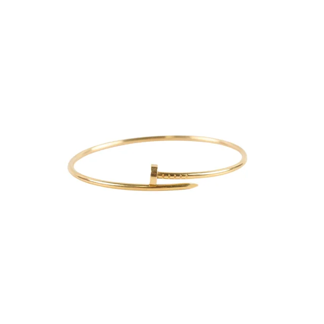 Cartier Small Model Juste Un Clou Bracelet Size 19 from The Purse Affair