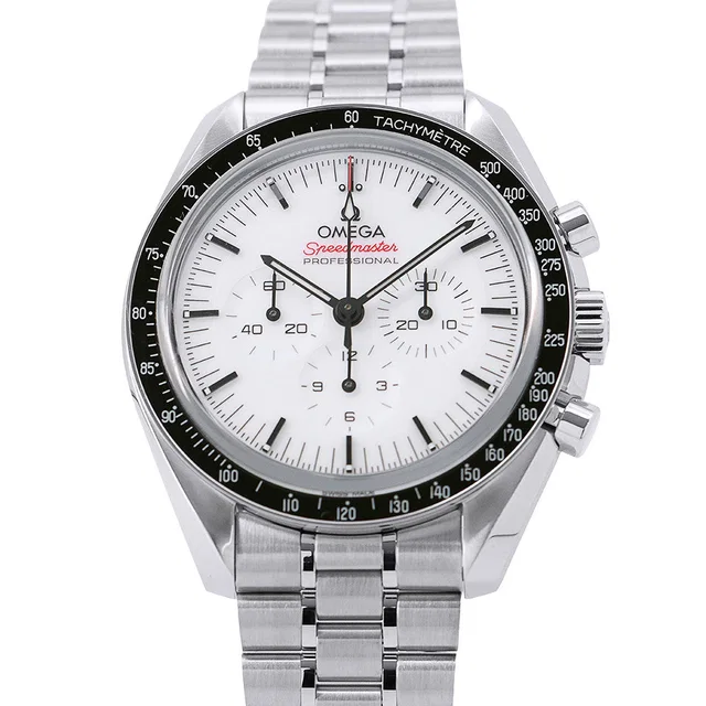 Omega Speedmaster Moonwatch Professional W42mm Stainless Steel White Dial310.30.42.50.04.001 in White from GALLERY RARE