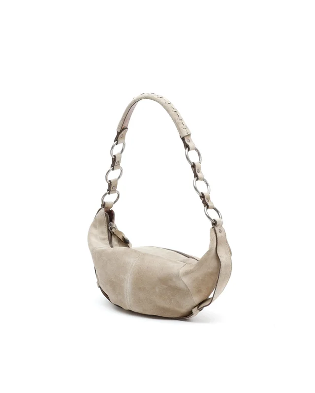 Saint Laurent Yves Mombasa Suede Bag in Suede from A Retro Tale, photo 2 of 11