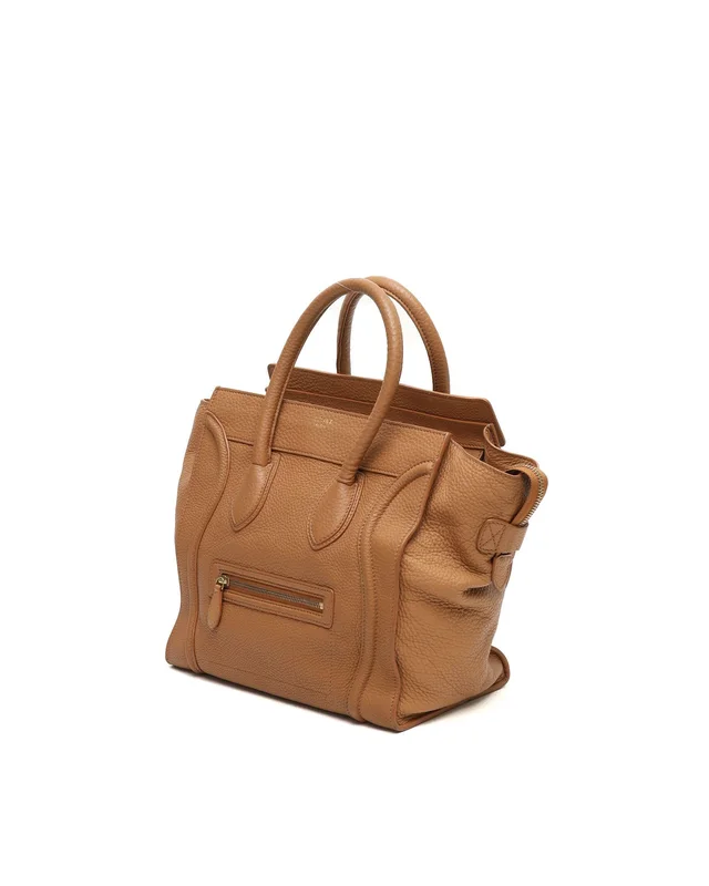 Celine Luggage Mini Bag in Caviar leather from A Retro Tale, photo 2 of 9