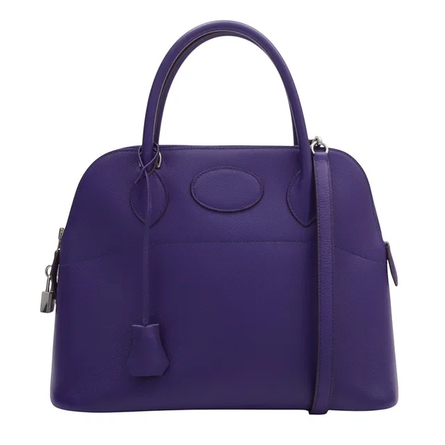 Hermès 2012 Bolide 31 Iris in Epsom leather from VINTAGE QOO TOKYO