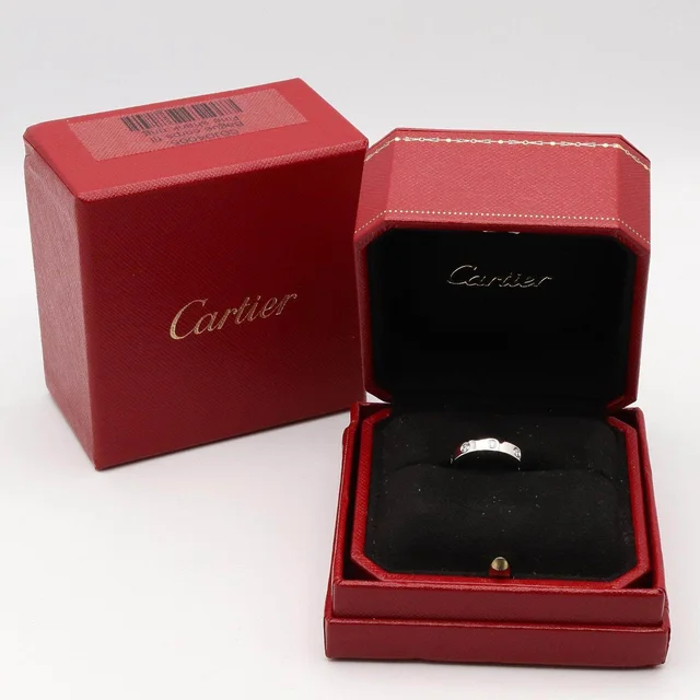 Cartier Mini Love Ring Au750 Diamond Ring Size 10.5 from LuxUness, photo 2 of 2