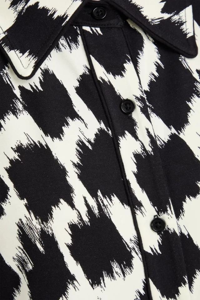 Diane von Furstenberg Lagarde Printed Jersey Shirt, photo 4 of 4 from THE OUTNET