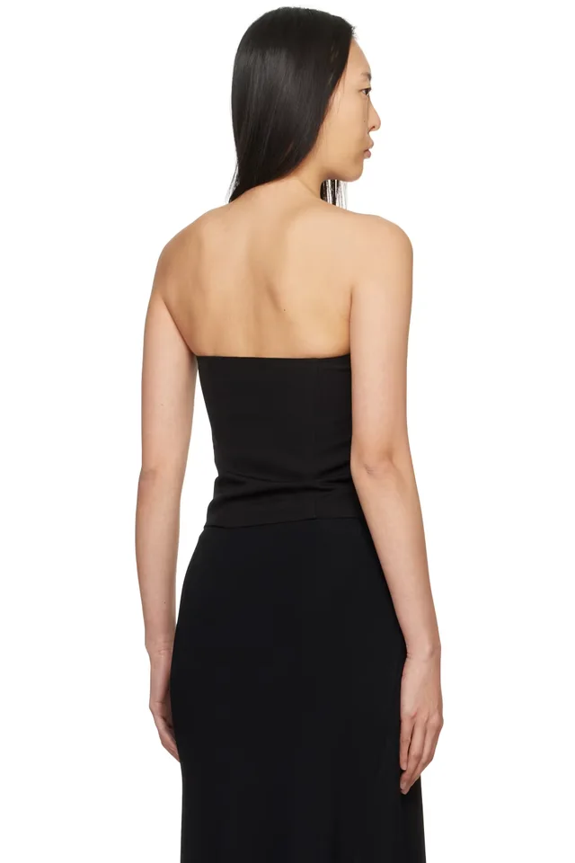 Gauge81 Black Tona Tube Top, photo 3 of 4 from SSENSE