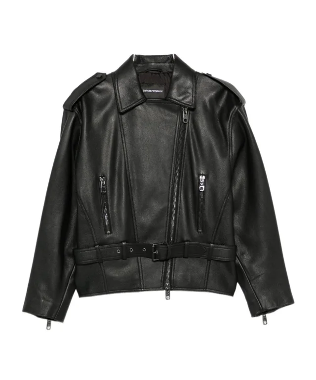Emporio Armani Leather jacket with a zipper from SENSER, photo 1 of 1