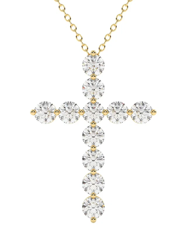 Lab Grown Diamonds 14K 0.75 ct. tw. Lab-Grown Diamond Necklace, image 1 of 1 from Rue La La