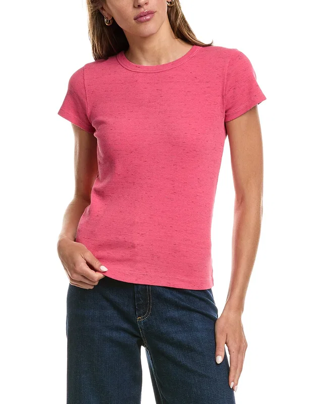 NIC+ZOE Speckled Crewneck T-Shirt, image 1 of 1 from Gilt