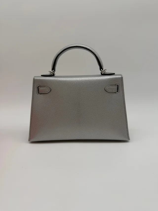 Hermès Mini Kelly Argentee Palladium Hardware from Luxury Promise, photo 3 of 11