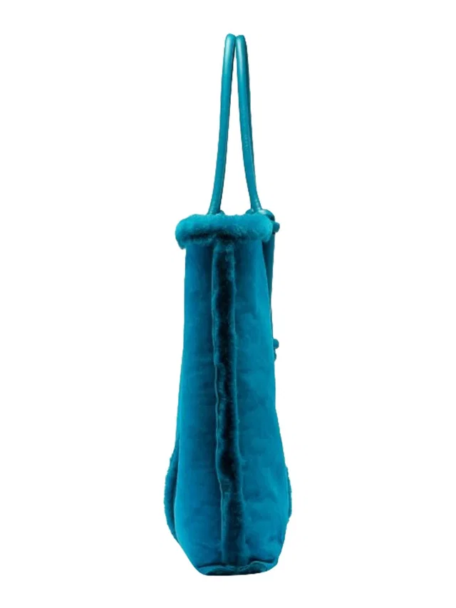 Bottega Veneta Bolster Tote Bag — Blue Sherling in Blue from HEWI