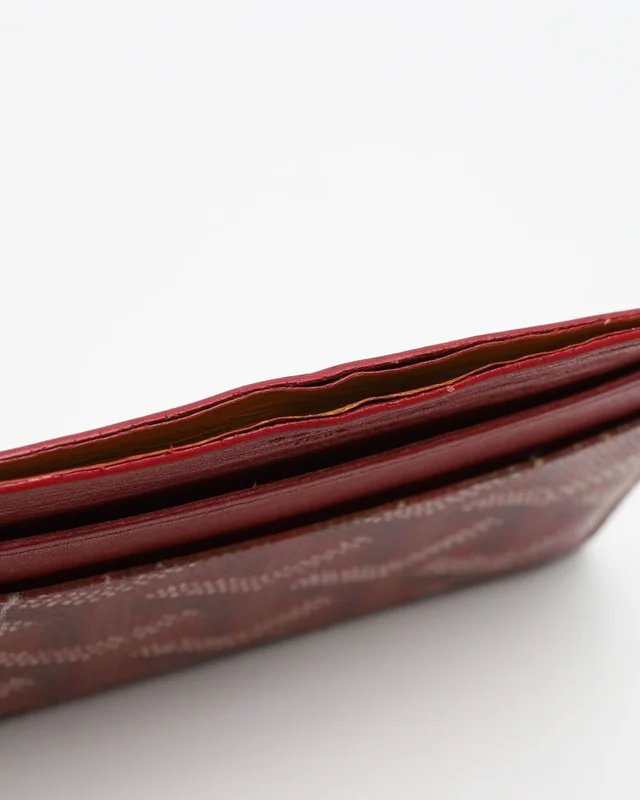 Goyard Saint-Sulpice Card Wallet in Canvas from A Retro Tale, photo 6 of 7