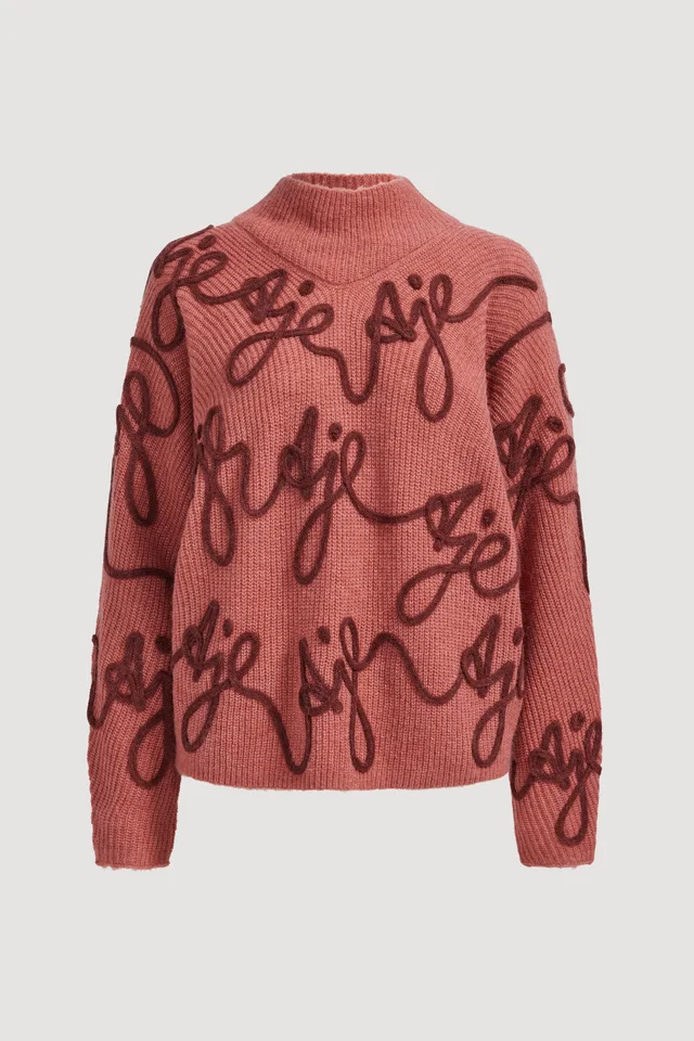 AJE Concept Knit Jumper in Pink from Aje, photo 1 of 1