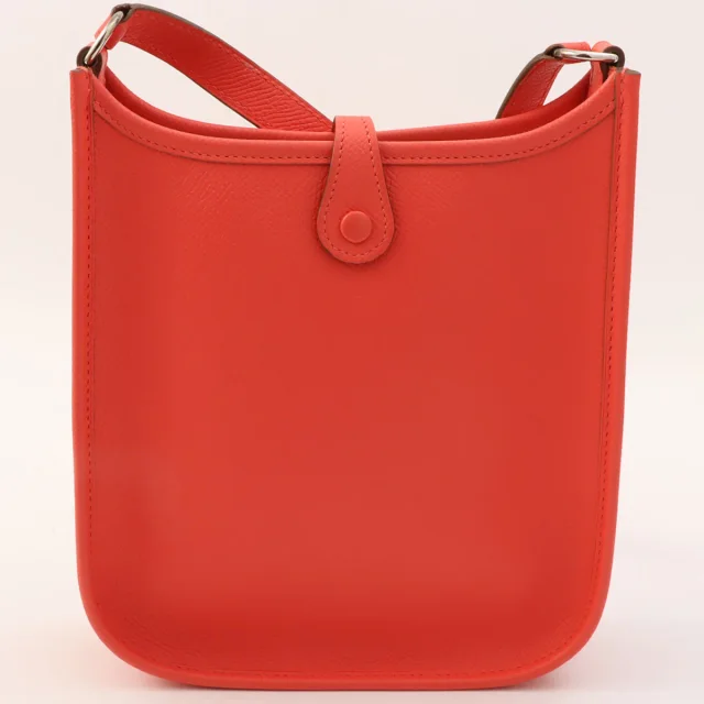 Hermès 2013 Evelyne TPM Rose Jaipur in Pink Epsom leather from VINTAGE QOO TOKYO, photo 2 of 13