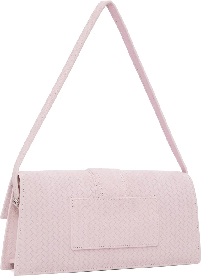 JACQUEMUS Pink 'The long Bambino' Bag, photo 7 of 8 from SSENSE