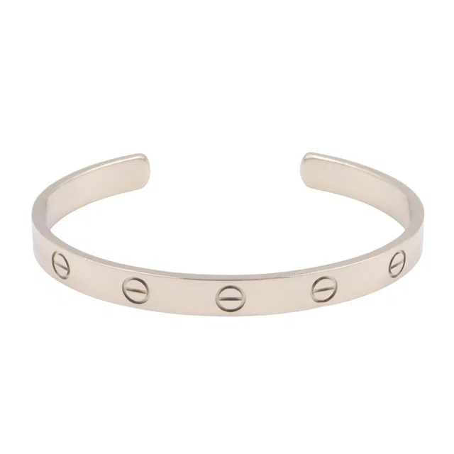 Cartier Love Open Au750 Bangle Size 17 from LuxUness
