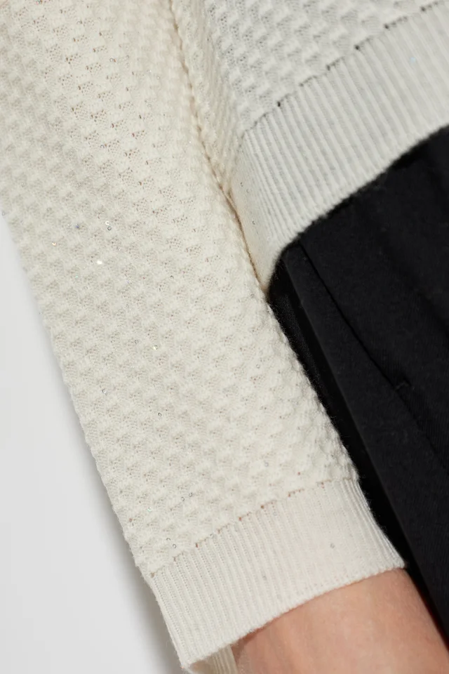 Fabiana Filippi Long-sleeve knit top, photo 4 of 4 from SENSER