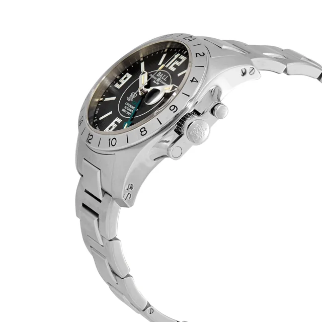 Ball Engineer Hydrocarbon Magnate GMT Automatic Black Dial Men's Watch GM2098C-SCAJ-BK, photo 2 of 3 from Jomashop