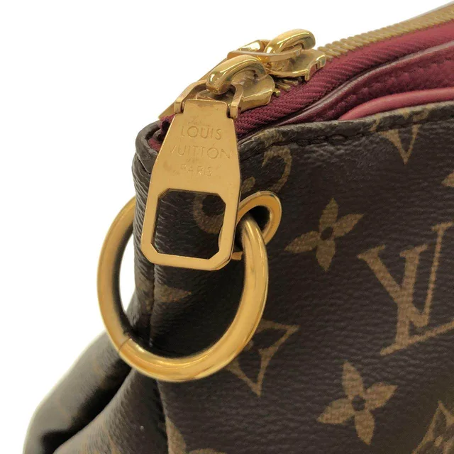 Louis Vuitton Pallas Monogram Bag in Brown Canvas from LuxUness, photo 7 of 10