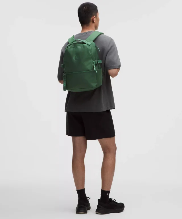 lululemon New Crew Backpack 22L *Updated in Ivy Grove/Wacky Khaki, photo 2 of 6 from lululemon