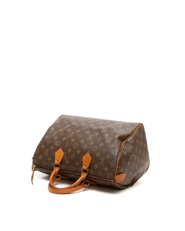 Louis Vuitton Monogram Speedy 35 Bag in Coated canvas from A Retro Tale, photo 4 of 9