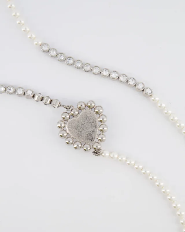 Chanel 25B Pearl Long Necklace in Blue from Sellier, photo 3 of 4