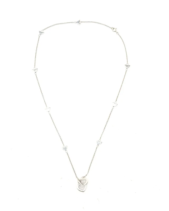 Tiffany & Co. Hearts Silver Necklace in Silver from A Retro Tale