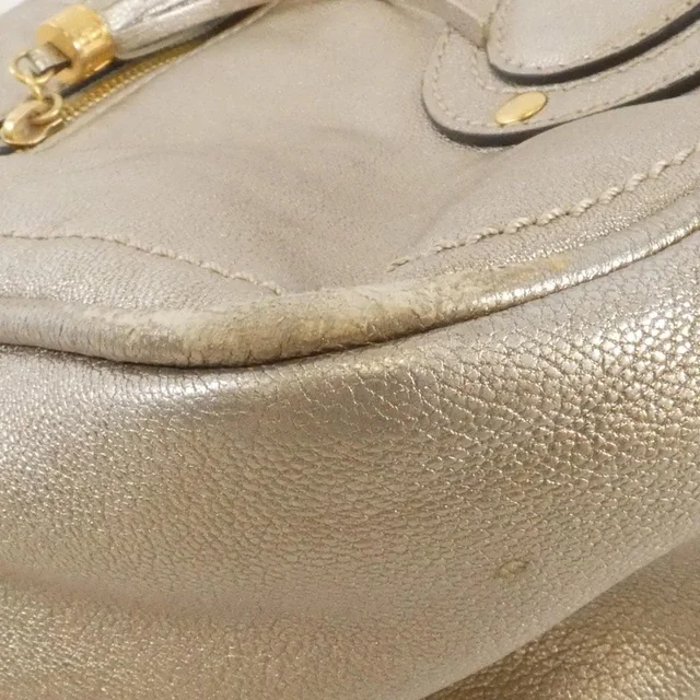 Loewe Loebé bag in SILVER(シルバー) / GOLD(ゴールド)金具 横x縦x幅（マチ）: 34cmx22cmx15cm 持ち手: 53cm from KOMEHYO, photo 3 of 10