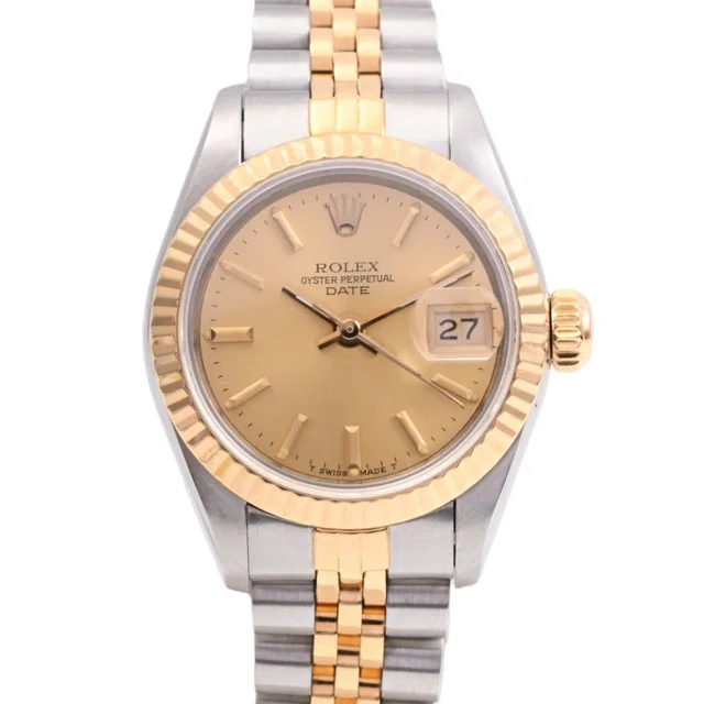 Rolex Datejust 26mm 69173 Automatic Champagne Gold in Gold from VINTAGE QOO TOKYO