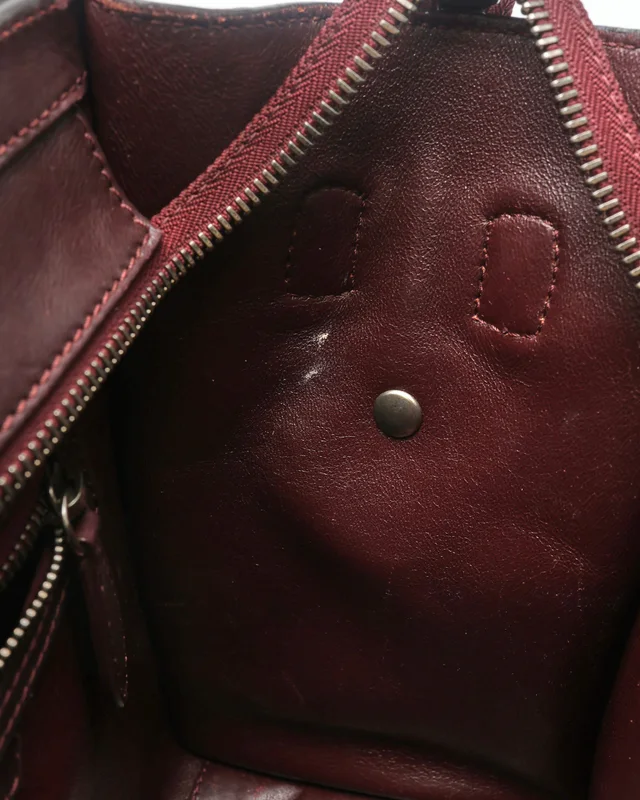 Celine Luggage Micro Bag in Leather from A Retro Tale, photo 6 of 8