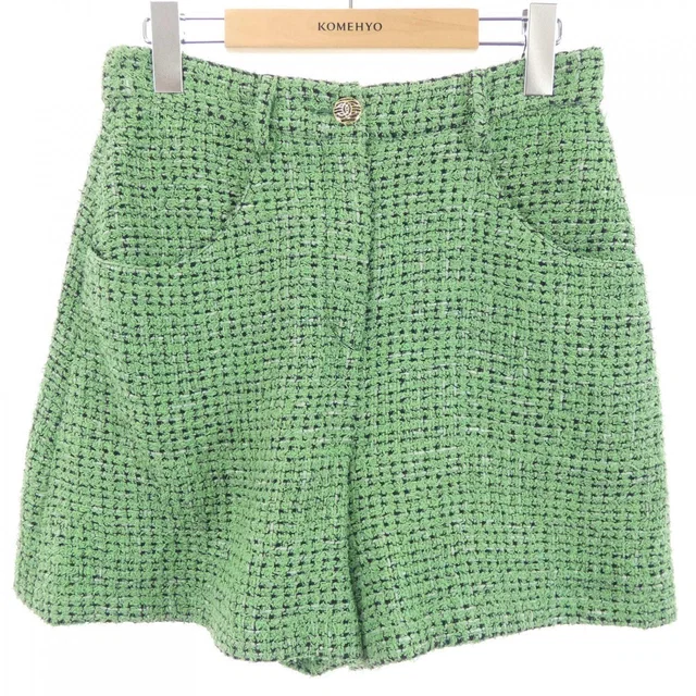 Chanel Shorts Green in Green from The Reluxe