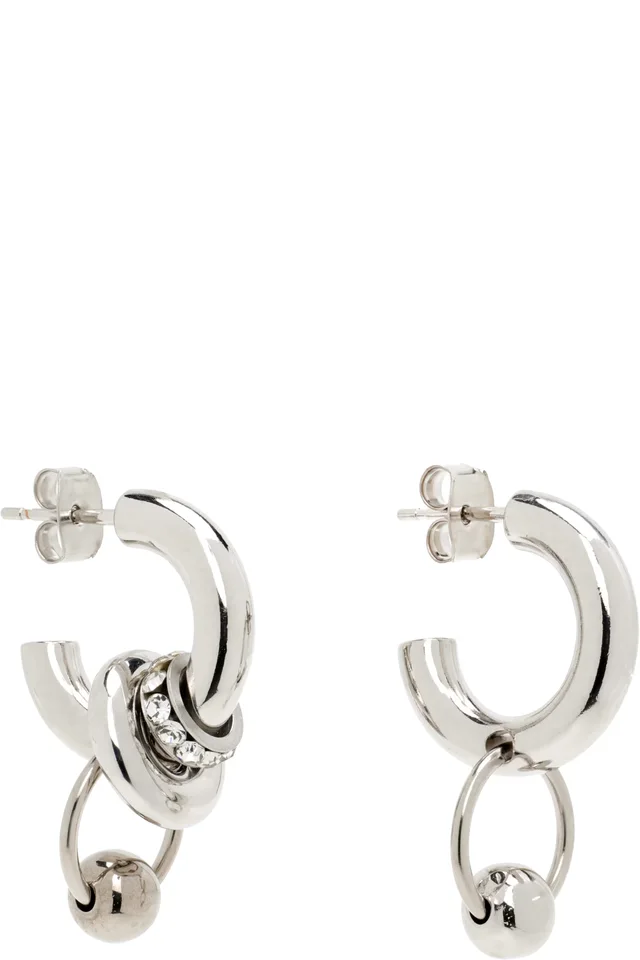 Justine Clenquet Isa Earrings, photo 2 of 3 from SSENSE