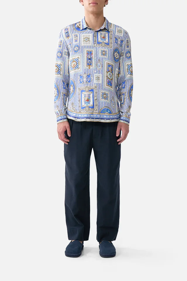 Camilla eBoutique LONG SLEEVE COLLARED SHIRT OTTOMAN OPULENCE from CAMILLA, photo 1 of 1