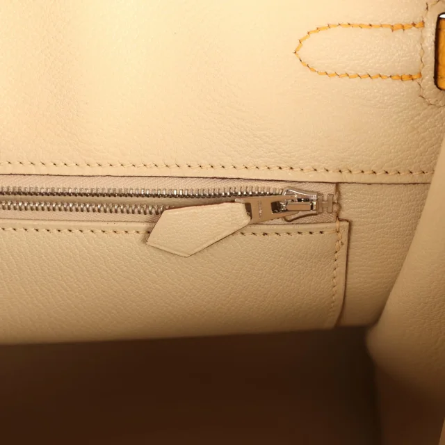 Hermès Special Order (HSS) Birkin 35 Soleil, Parchemin Togo Palladium Hardware in Togo leather from Madison Avenue Couture, photo 9 of 9