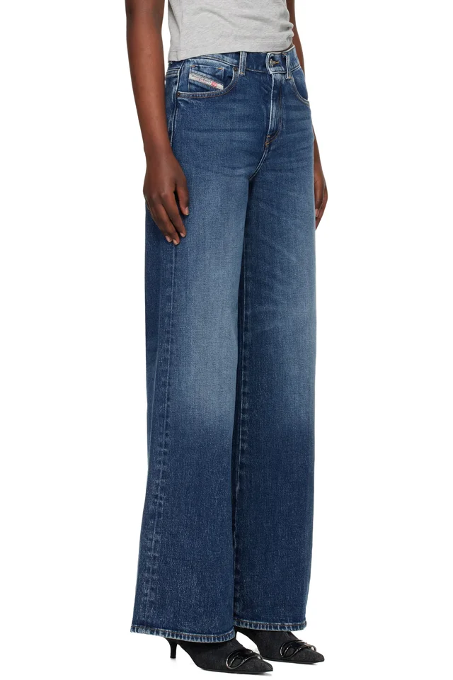 Diesel Blue 1978 D-Akemi Flare Jeans, photo 2 of 4 from SSENSE