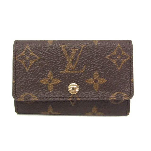Louis Vuitton Key Holder 6 M62630 Men,Women Monogram Key Case Brown in Brown Monogram from Elady