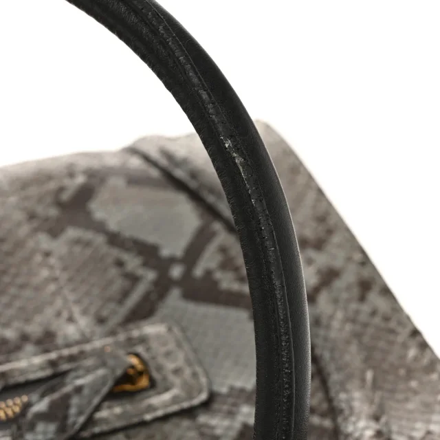 Celine Snakeskin Mini Luggage Multicolor in Multicolor Leather from FASHIONPHILE, photo 12 of 12