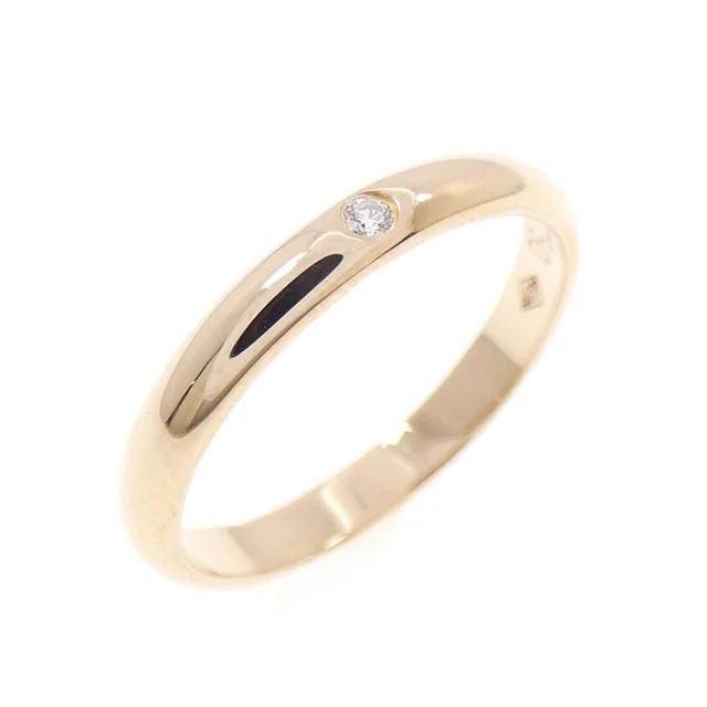 Cartier 1895 Wedding 18K Pink Gold Ring Size 49 in Pink from LuxUness