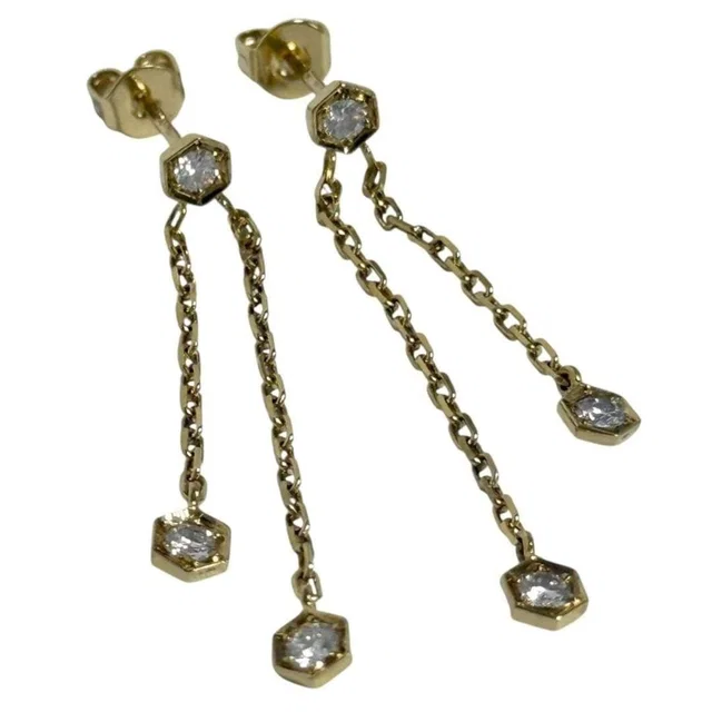 Piaget 18k Gold Diamond Earrings in gold from Poshmark