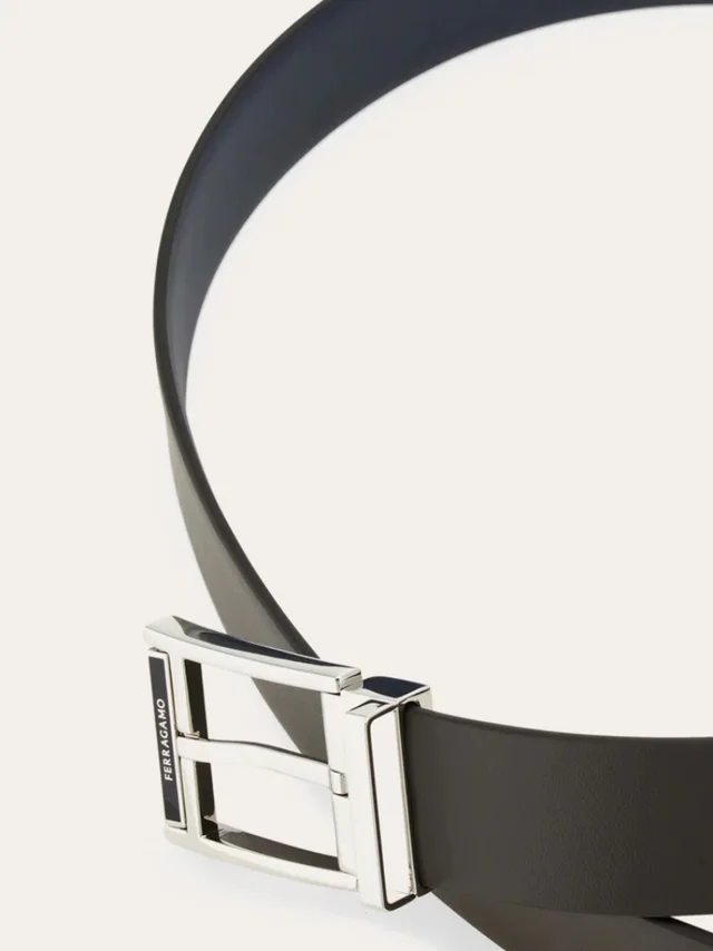 Salvatore Ferragamo Reversible and adjustable belt, photo 5 of 5 from SENSER