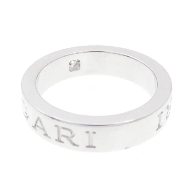 Bvlgari B.zero1 750 White Gold Diamond Ring Size 7 in White from LuxUness, photo 3 of 5