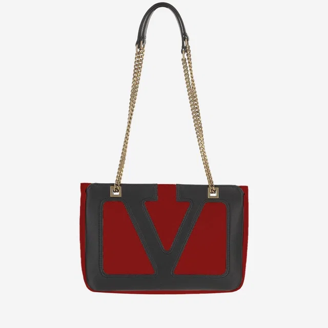 Valentino Garavani Viva Superstar Shoulder Bag — Red Leather in Red Leather from HEWI