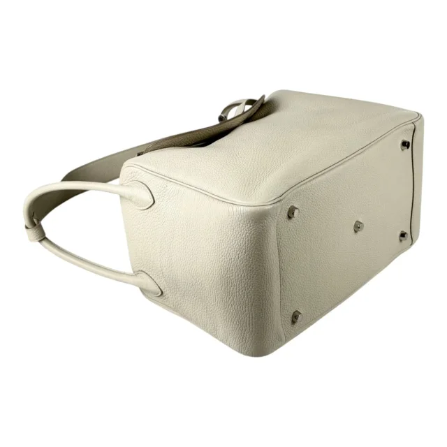 Hermès Lindy 34cm Bag in Beton Togo with PHW in Togo leather from Luxury Promise, photo 6 of 7